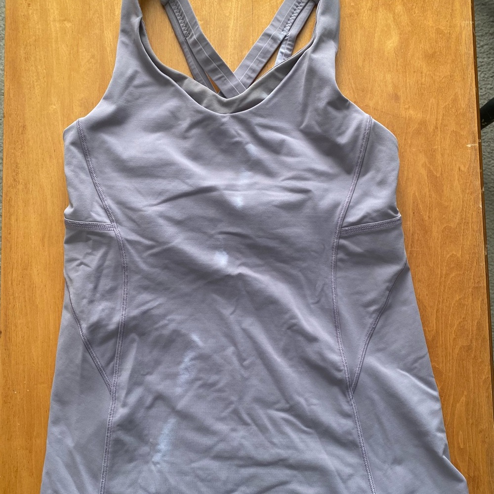 Lululemon Athletica Purple Tank Top